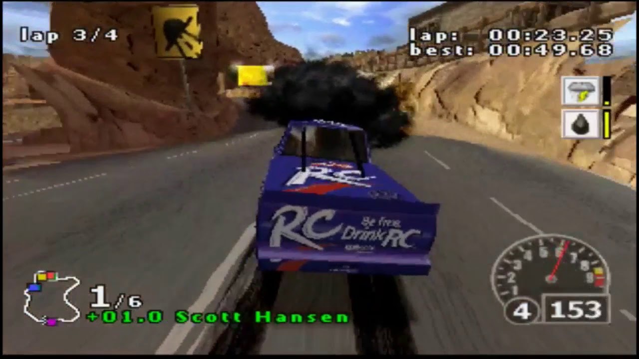 NASCAR RUMBLE   STACY COMPTON PRO CAR   STONEY CREEK TRACK