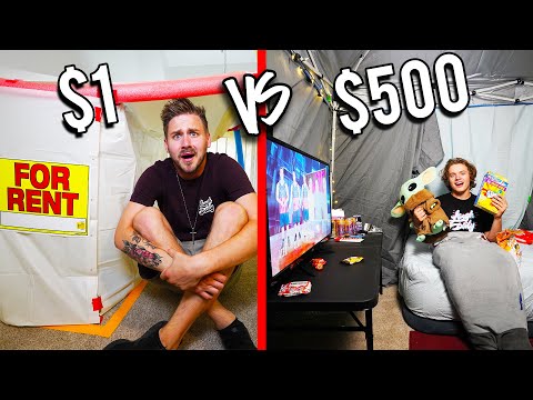 $1 VS $500 FORTS! *Budget Challenge*