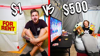 $1 VS $500 FORTS! *Budget Challenge*