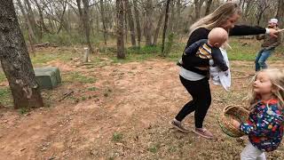 Big Mamma Bootcamp - Easter Egg Hunt at Aunt Linda’s place.