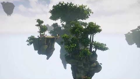 UE4 Floating Island Project