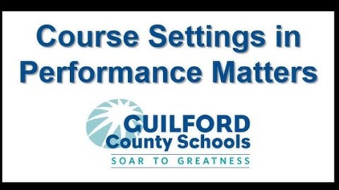 Performance Matters Settings Tutorial