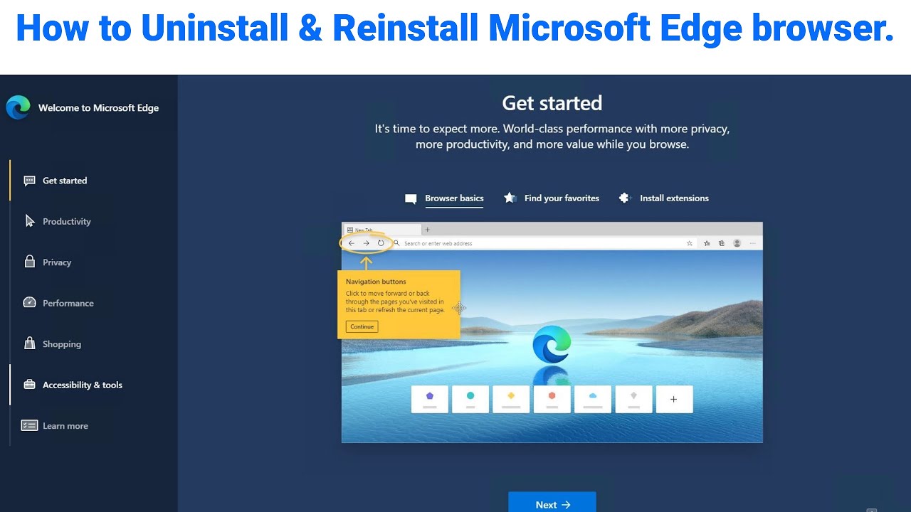 How to Uninstall & Reinstall Microsoft Edge browser in Windows 18   Uninstall Microsoft Edge (18)