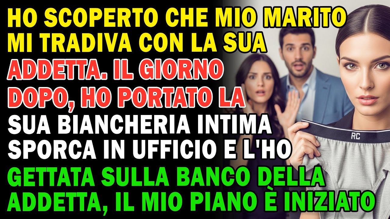 Mio Marito Mi Tradisce Con La Segretaria. Ho Lanciato La Sua Biancheria Intima Su Di Lei, E Poi...