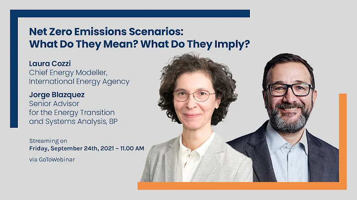 Net Zero Emissions Scenarios - Laura Cozzi, IEA & ...