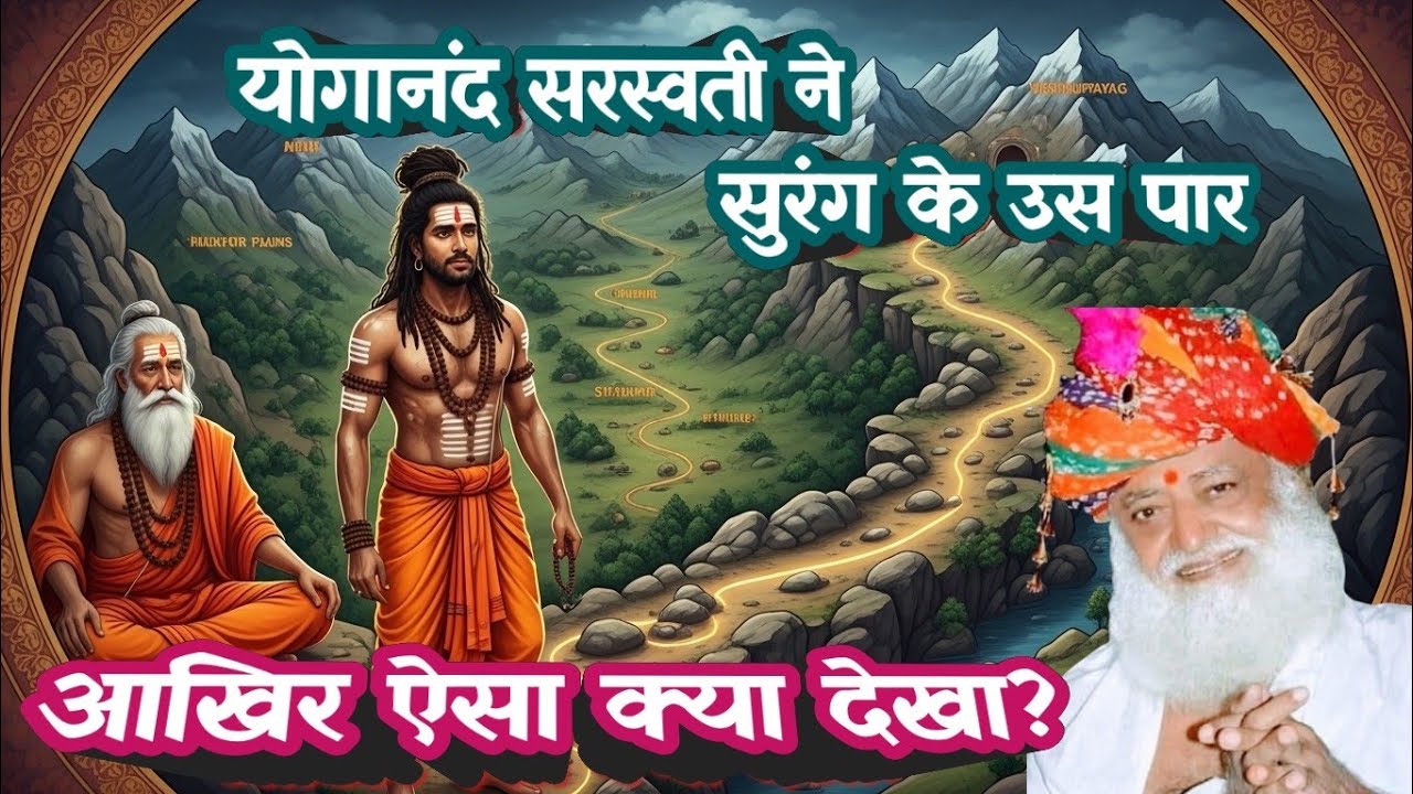 ध्यान-योग की दुर्गम यात्रा: योगानंद सरस्वती का अद्भुत अनुभव | Saint Shri Asharam Bapu Ji Satsang 🕉️✨