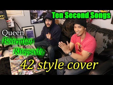 Queen -Bohemian Rhapsody | Performed in 42 Styles | Ten Second Songs - REACTION