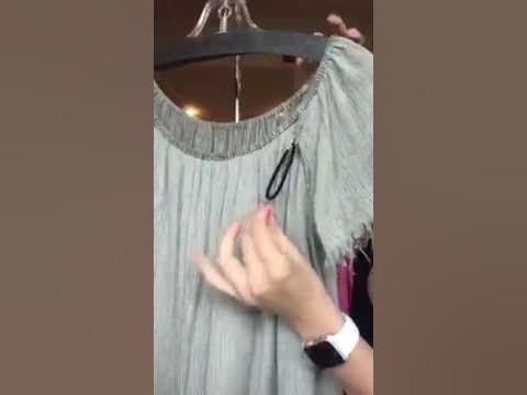 Off the Shoulder Shirt Life Hack - YouTube