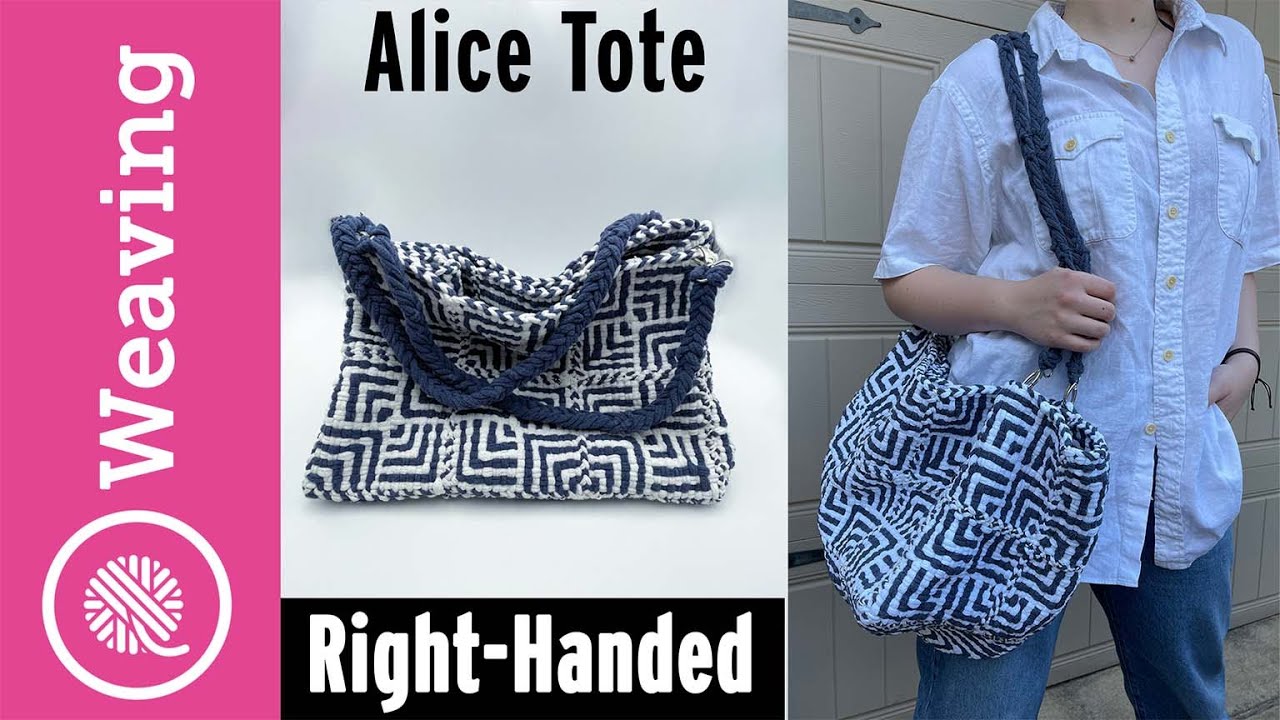 Alice Tote Bag IT HAS POCKETS! How to assemble potholder bag - YouTube