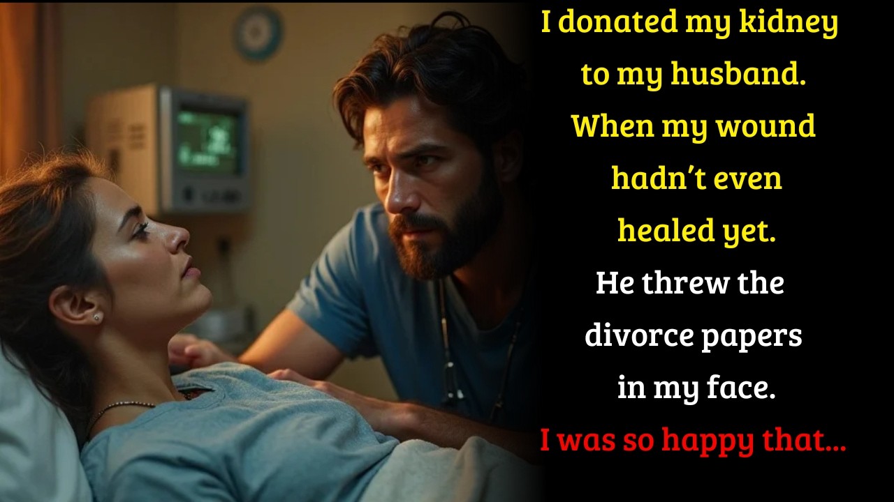 I Donated My Kidney to My Husband… Then He Filed for Divorce