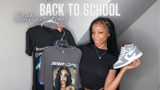 Back To School Clothing Try On Haul | shein, fashion nova, god is dope, h&m, burlington