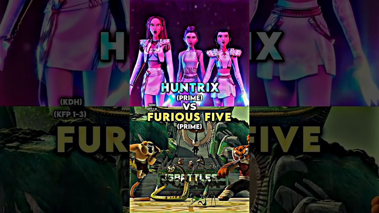 Huntrix vs Furious Five