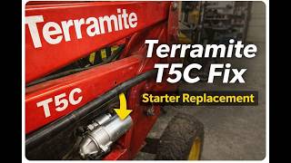 How to Replace the Starter on a Terramite T5C Tractor
