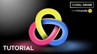 3D GEOMETRIC LOGO tutorial in Corel Draw | DelcaVideography