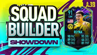 Fifa 21 Squad Builder Showdown!!! FUTURE STARS GIO REYNA!!!