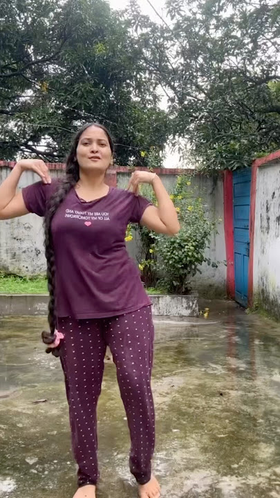 🌧️😅#rain #shorts #youtubeshorts #viral #hair @sasmitapinky
