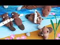 Handmade Clay Beavers Tutorial 🦫