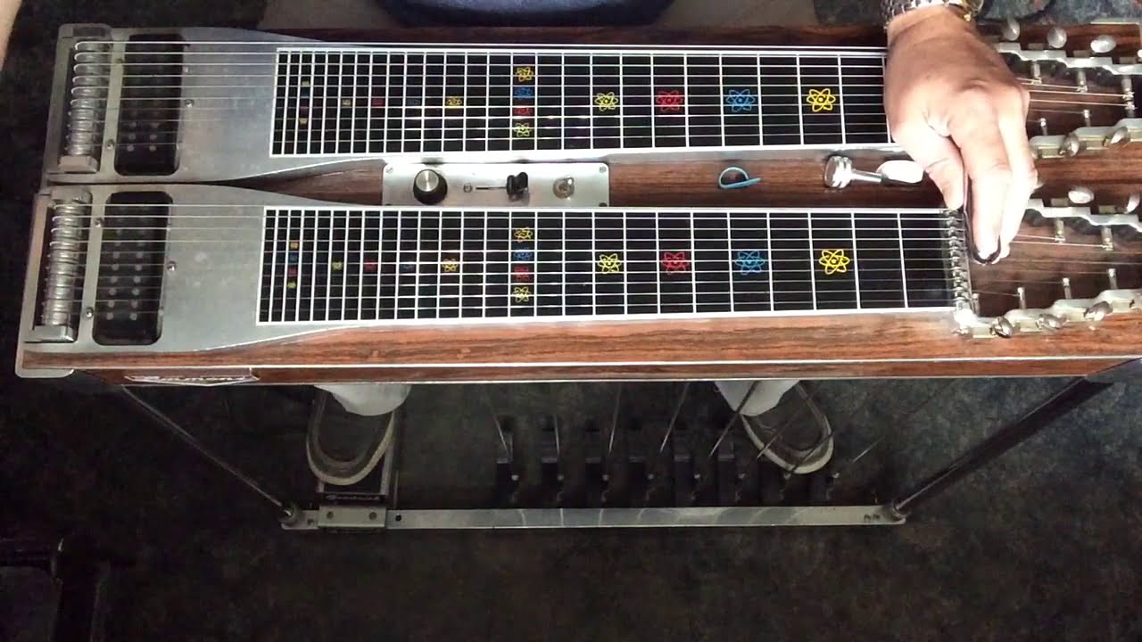 Just Call Me Lonesome Pedal Steel Guitar Lesson solo YouTube