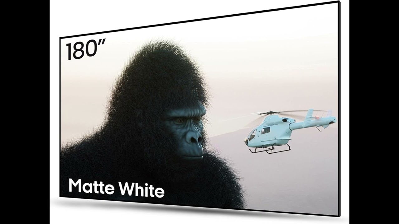 AWOL VISION 180 Inch Projector Screen Review Ultimate Home Theater Upgrade