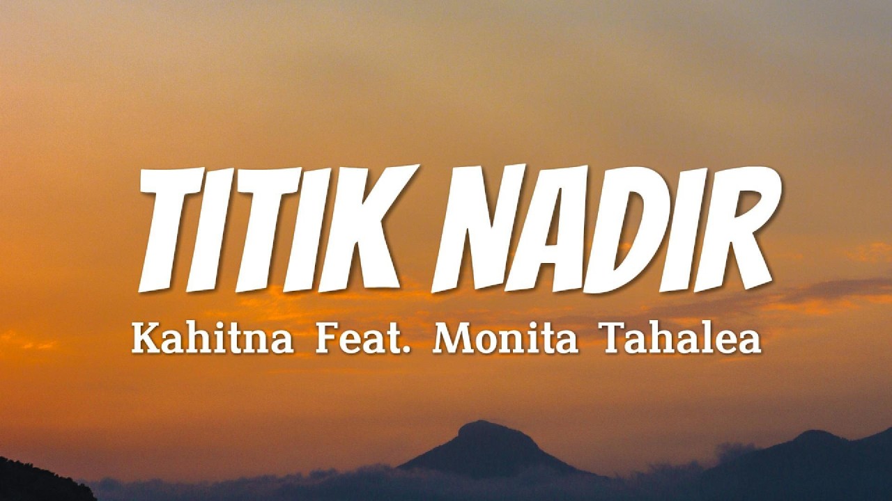 Cover Kahitna Feat  Monita Tahalea - Titik Nadir