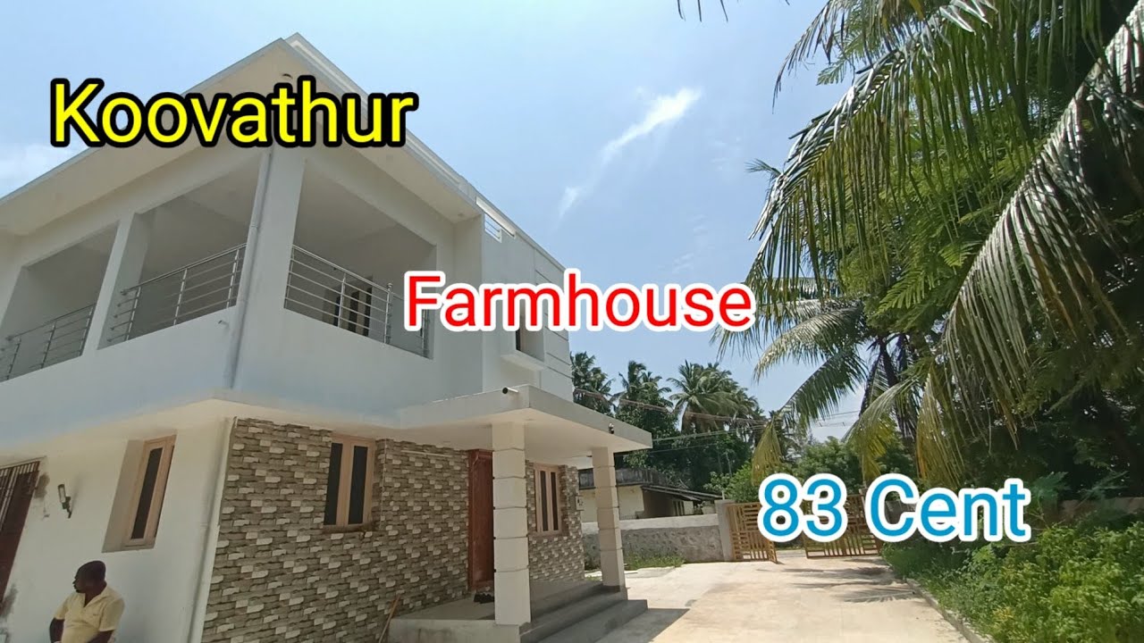 ID 918ECR Elegant Farmhouse for sale Chennai🌴Koovathur🎄 North/West