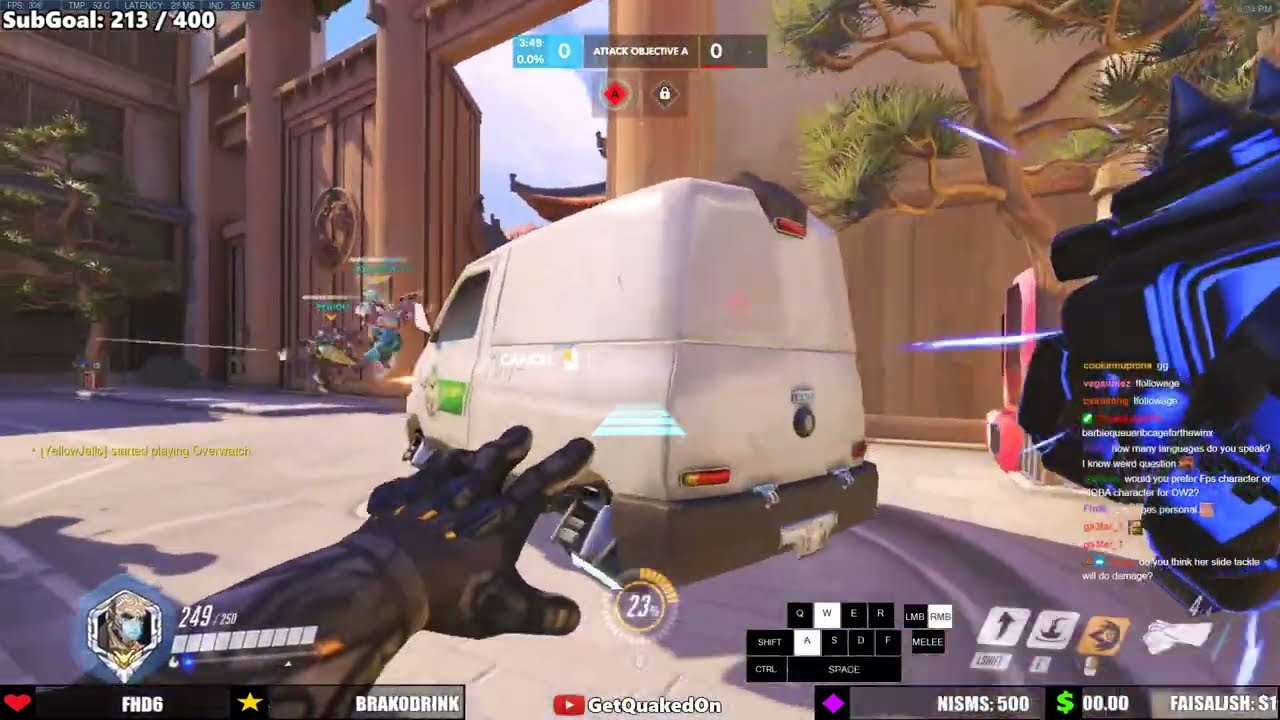 GetQuakedOn Doomfist Rollouts God Overwatch Gameplay Season 32 Top 500