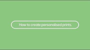 How To: Personalisation at Printed.com