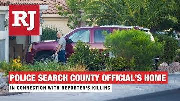 Police search county official’s home in connection with RJ reporter’s killing