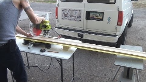 Screenprinting Tee Shirts: Making And Cutting Bulk Wooden Squeegees