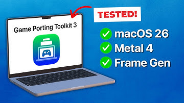 7 HUGE Mac Gaming announcements from WWDC 2025: GPTK 3, Metal 4 and Frame Generation!