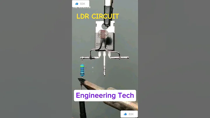 DIY LDR project circuit | automatic night light on/off circuit #diy #et #viral #youtube#viralcontent