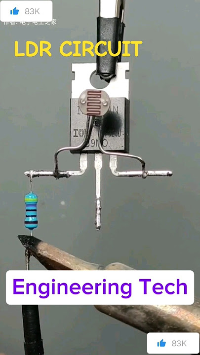 DIY LDR project circuit | automatic night light on/off circuit #diy #et #viral #youtube#viralcontent