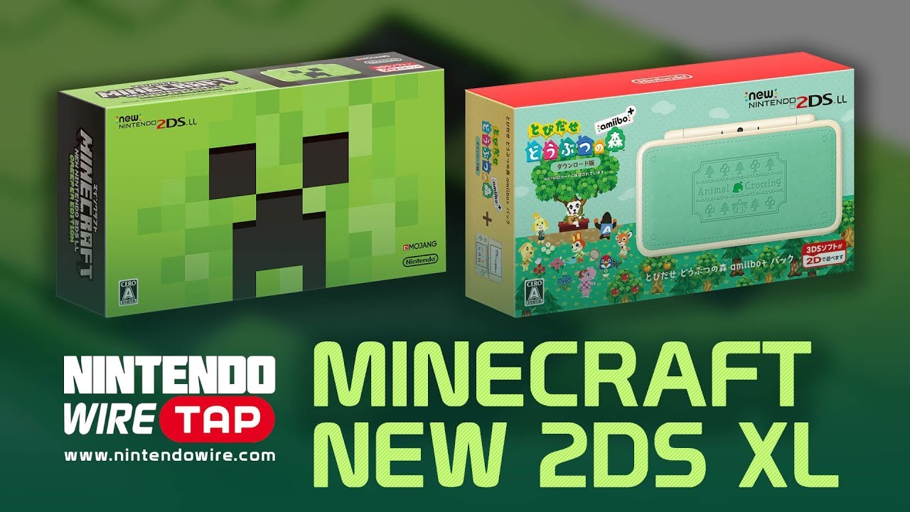 Minecraft, Animal Mario Kart 2DS XLs Coming Soon | Nintendo Wiretap - YouTube