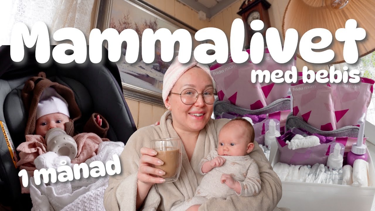 Första tiden som nybliven mamma 👶🏼 amning, postpartum & bebisbubbla 🧸✨
