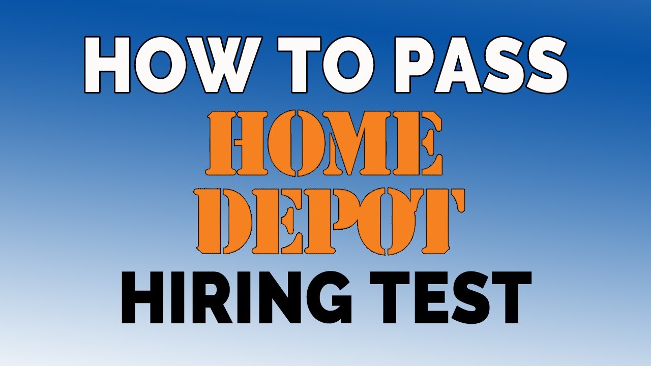 Home Depot Aptitude Test Answers