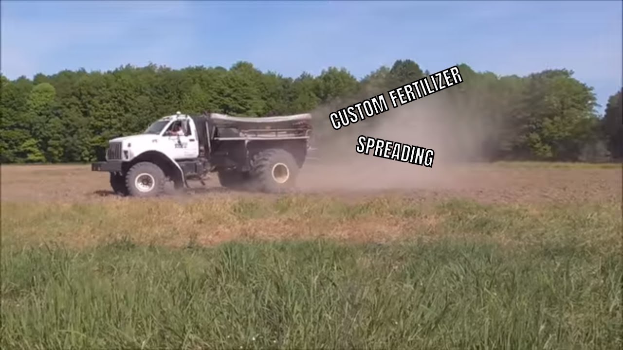 custom-fertilizer-spreading-before-planting-youtube