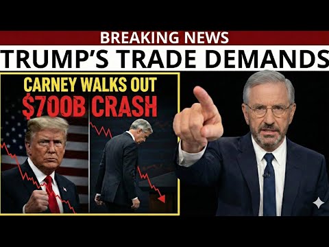 1 MIN AGO: Carney WALKS OUT — Trump’s Trade Gambit BACKFIRES, $700B Deal Crashes