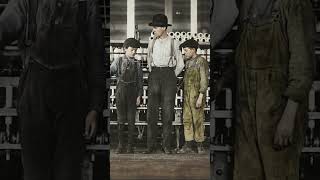 Overseer and the doffer boys – 1910 mill life