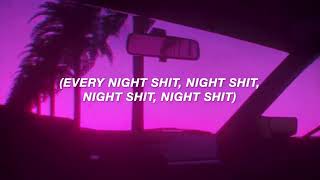 Frank ocean- Nights lyric video
