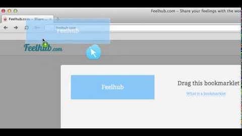 Feelhub bookmarklet tutorial for Opera