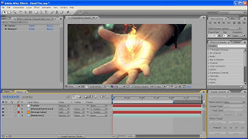 Floating Fire in your Hand Tutorial [After Effects]