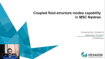 Coupled Fluid-Structure Modes Capability in MSC Nastran - Hexagon India