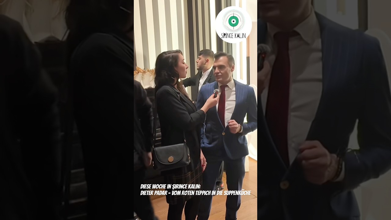 Diese Woche in ŞİRİNce kalın: Dieter Padar - Vom roten Teppich in die Suppenküche