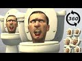 Finding the Skibidi Toilet: 360 Video Challenge (Dafuq Boom)