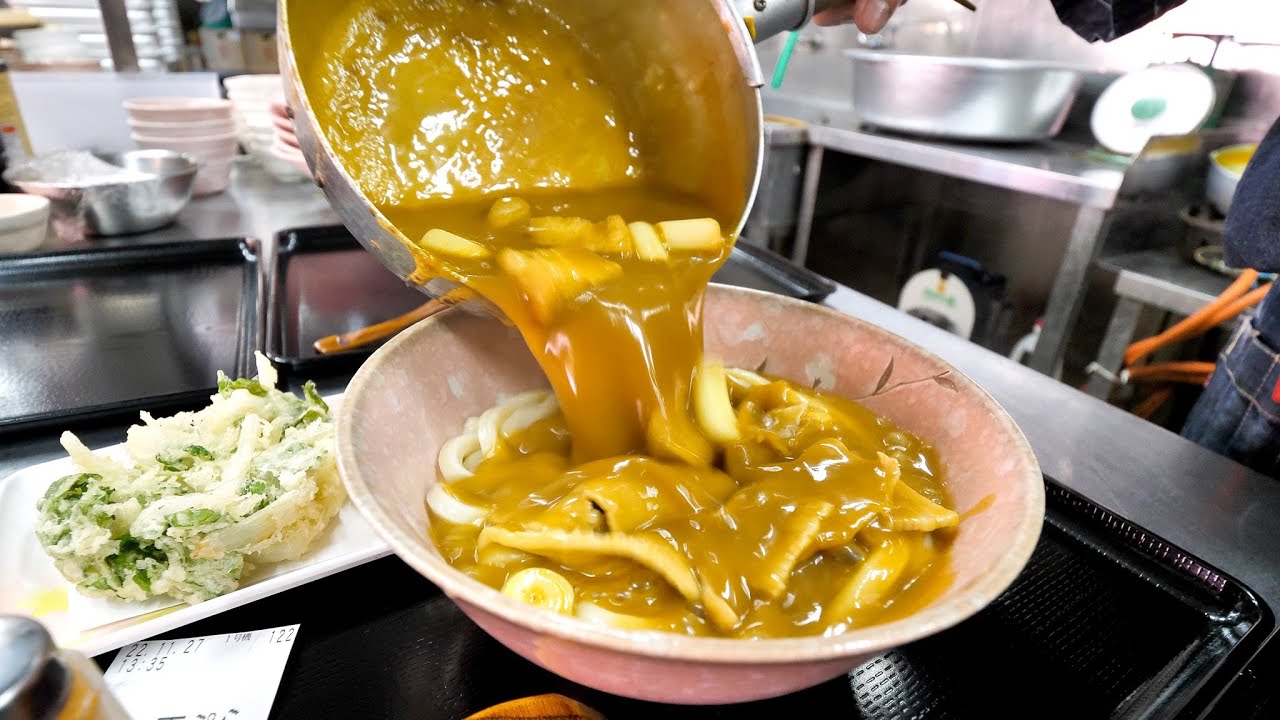 【閉業】埼玉）驚異的な人気を誇るガッツリ盛り肉汁うどん店の仕事丨Japanese Street Food