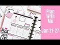 Plan With Me // BIG Happy Planner // January 21-27, 2019