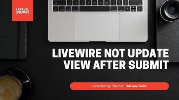 Livewire not update view after submit #laravel #livewire
