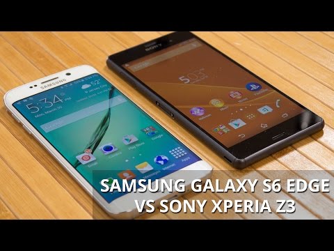 Samsung Galaxy S6 edge vs Sony Xperia Z3