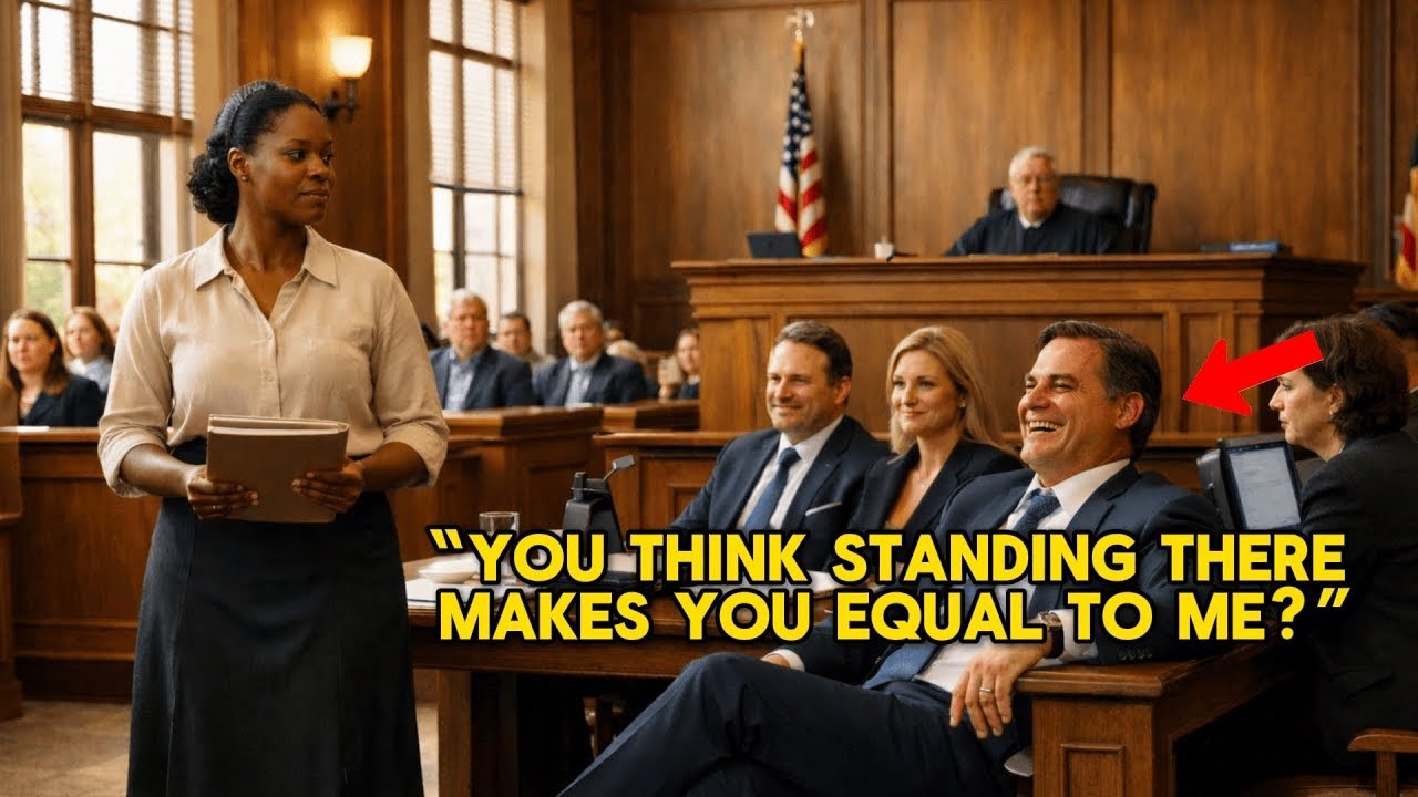 Billionaire Laughed When He Saw Black Maid Representing Herself — But His Smile Didn’t Last Long