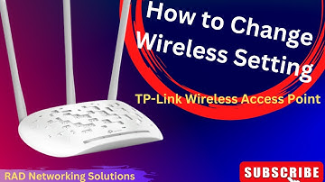 How to setup TP-Link TL-WA901N Wireless Access Point New Wireless Name & Password -English